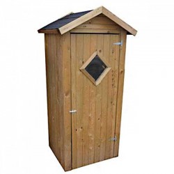 Wooden Beach Cabin 100/84x91/74x(H)203cm Wooden Beach Cabin 100/84x91/74x(H)203cm | Kipogeorgiki