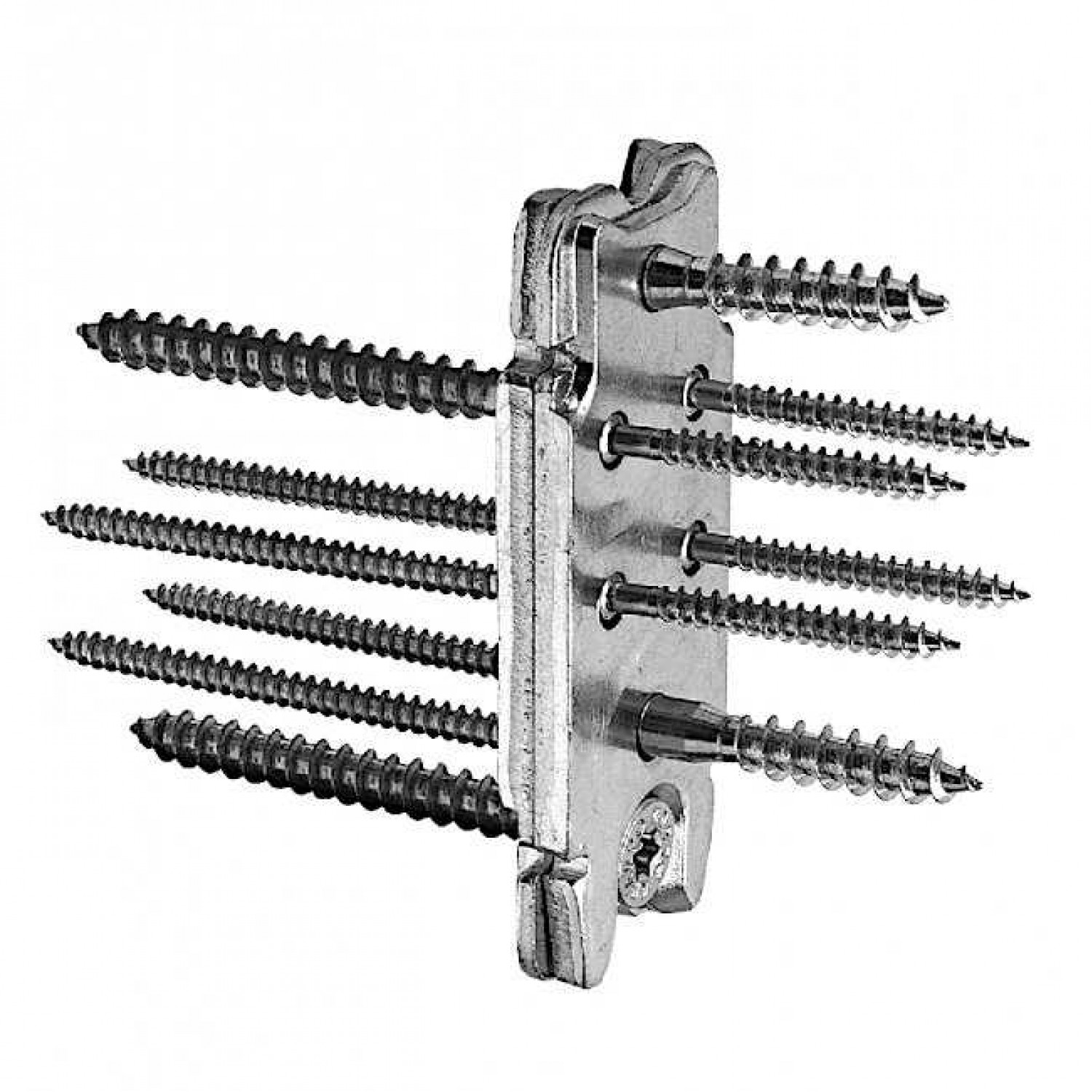 Hidden Aluminum Connector Ricon 40 x 120mm | Kipogeorgiki