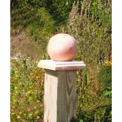 Wooden Post Finial Ball Nr 7