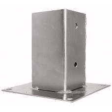 Post Bases with Baseplate Νο 10 (101x101x150mm) Hot Galvanized