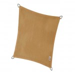 Rectangular Shade Sail Square Sand 285gsm 3x4m NESLING Rectangular Shade Sail Square Sand 3x4m | Kipogeorgiki