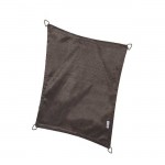 Rectangular Shade Sail Square Black 285gsm 3x4m NESLING Rectangular Shade Sail Square Black 3x4m | Kipogeorgiki