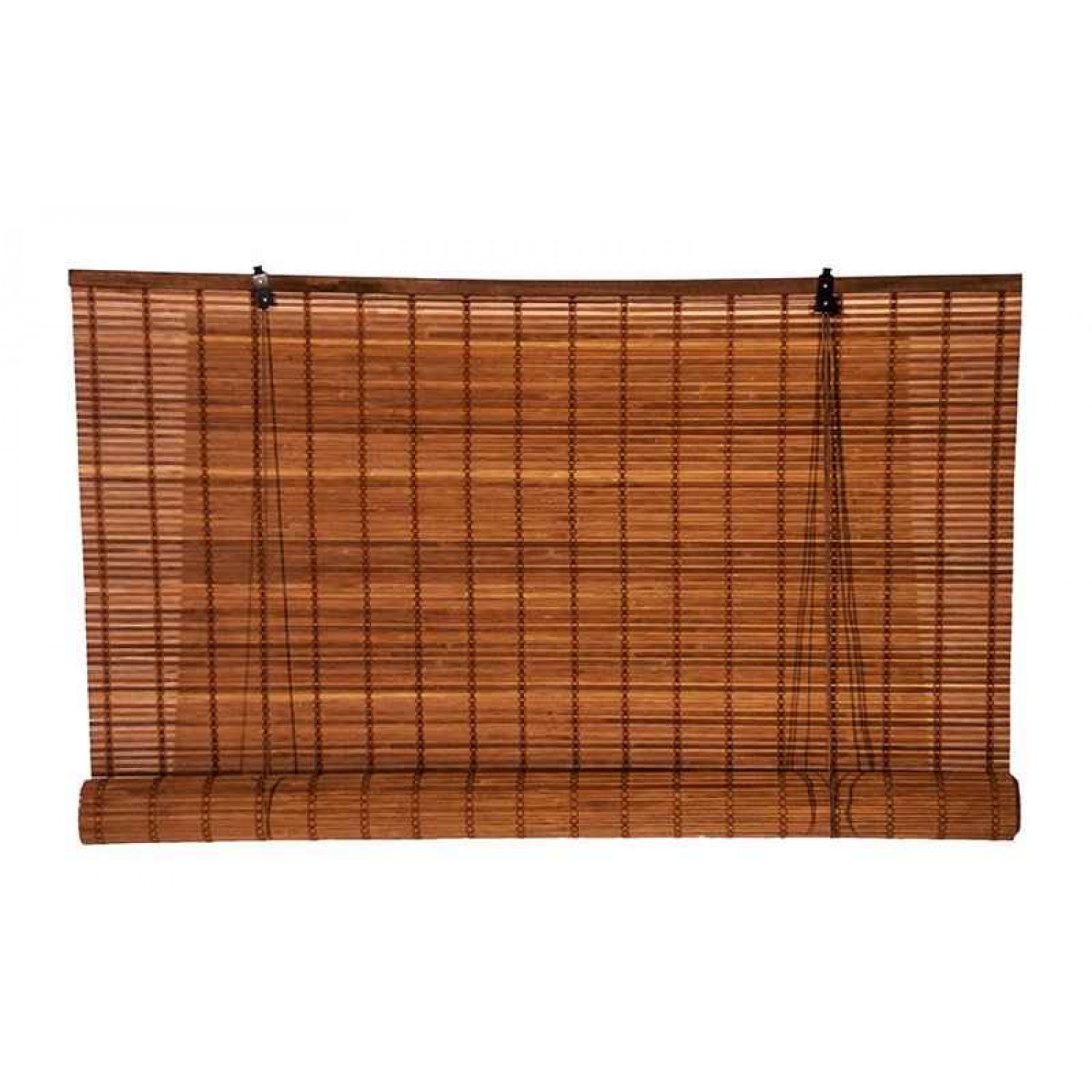 Bamboo Roller Blind Brown with Roll-Up 150x(H)220cm Bamboo Roller Blind Brown with Roll-Up 150x(H)220cm | Kipogeorgiki