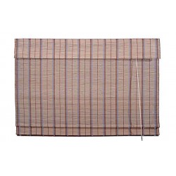 Στόρι Μπαμπού Γκρι-Σιέλ Ρολό με Ρόμαν 180x(Υ)220cm Στόρι Μπαμπού Γκρι-Σιέλ Ρόμαν 180x(Υ)220cm | Κηπογεωργική