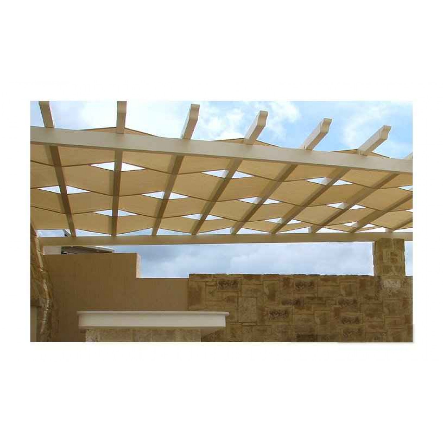 Τεντόπανα Σκίασης Εκρού Πλάτους 75cm x 20m