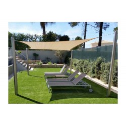 Αδιάβροχο Πανί Σκίασης Τετράγωνο Εκρού 4x4x4x4m Nesling Αδιάβροχο Πανί Σκίασης Τετράγωνο Εκρού 4x4x4x4m Nesling | Κηπογεωργική