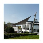 Shade Sail Triangle 90° Black 5.0x5.0x7.1m | Kipogeorgiki  