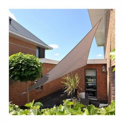 Αδιάβροχο Τρίγωνο Πανί Σκίασης Γκρι 285gsm 4,0x4,0x4,0m NESLING Αδιάβροχο Πανί Σκιάς Γκρι 285g 4,0x4,0x4,0m | Κηπογεωργική