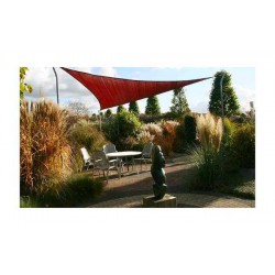Cool Fit Shade Sail Triangle Terra 285gsm 5,0x5,0x5,0m NESLING Shade Sail Triangle Terra 285gsm 5,0x5,0x5,0m | Kipogeorgiki