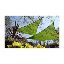 Shade Sail Triangle Lime Green 285gsm 3,6x3,6x3,6m | Kipogeorgiki  
