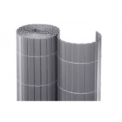 Synthetic Cane Fencing Panel 100(H)x300cm Gray Double-Sided Color Synthetic Cane Fencing Panel 100(H)x300cm Gray