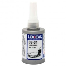 Φλαντζόκολλα Κόκκινη Μεσαίας Συγκράτησης 75ml 58-31 LOXEAL - Φλαντζόκολλες για Μέτρια Σύσφιξη