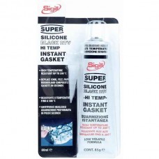 Φλαντζόκολλα Σιλικόνης Μαύρη 80ml σε Blister LOXEAL - Φλαντζόκολλες Μαύρες