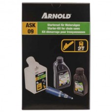 ARNOLD Complete Starter Kit for Chainsaws - Lubricants, Engine Oils & Asseccories