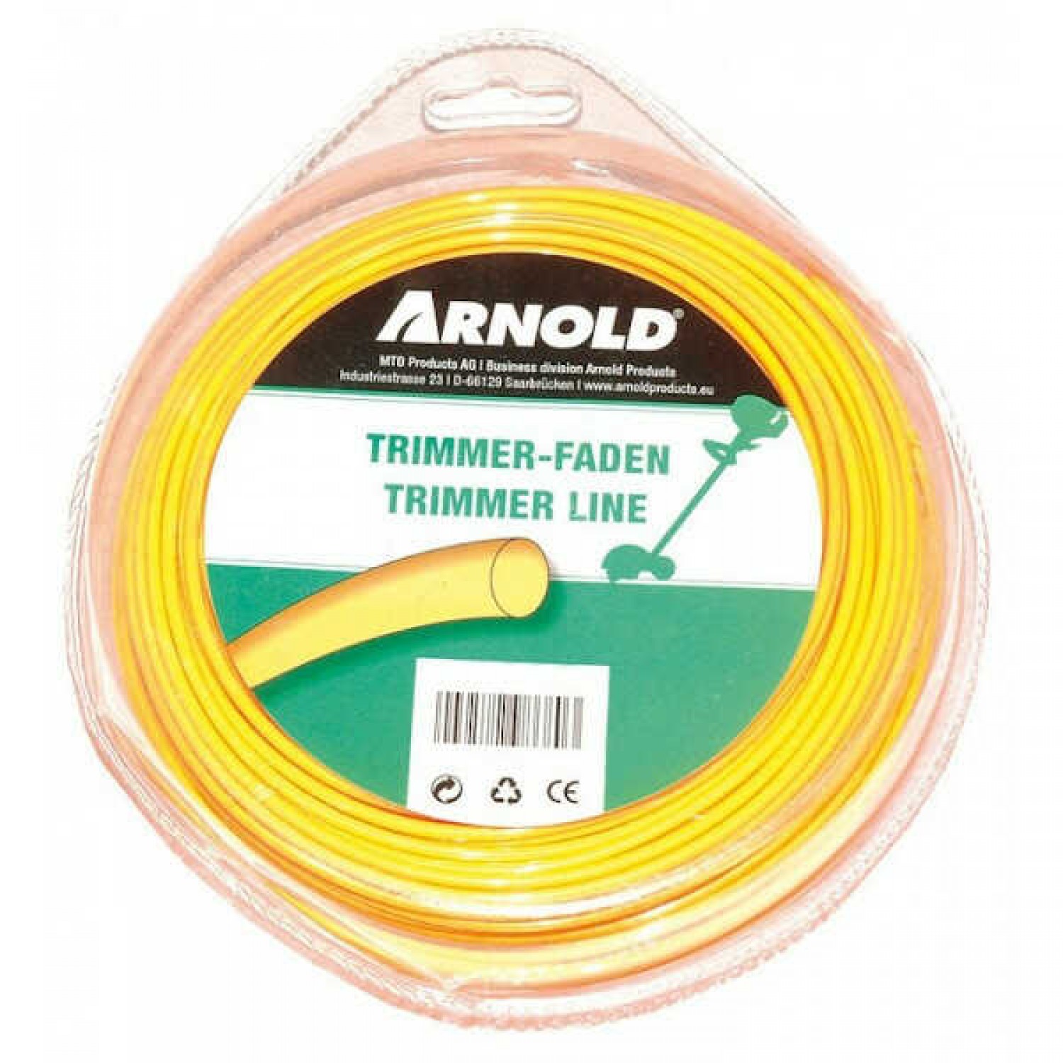 Brushcutter Line Round 2.4mm x 41m ARNOLD MAT1082U10034 Brushcutter Line Round 2.4mm x 41m ARNOLD MAT1082U10034