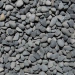 Flat Black Pebbles (5-7mm)-(7-9mm)-(2-3cm)-(3-5cm)-(4-6cm) 20kg Bag - Processed & Natural Level Pebbles & True Cobblestones