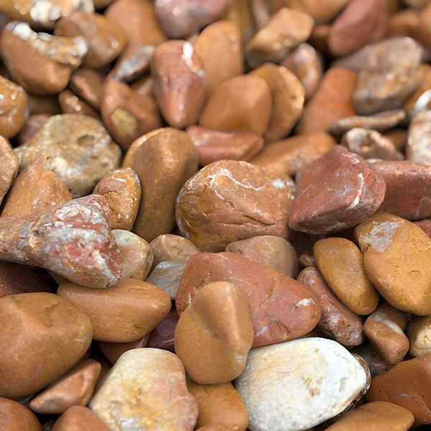 Βότσαλο Terracotta (8-13)cm 20kg Σάκος - Επεξεργασμένα & Φυσικά Βότσαλα-Κροκάλες