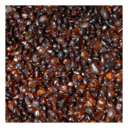 Γυάλινη Κεχριμπάρι Χάντρα 1kg (3-6mm) - Γυάλινες Χάντρες