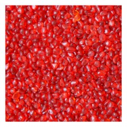 Γυάλινη Κόκκινη Χάντρα 1kg (3-6mm) - Γυάλινες Χάντρες