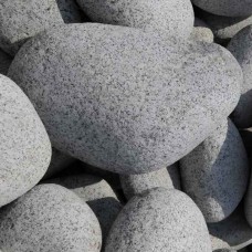 Granite Gray Cobblestones (15-30cm) 1200kg Big Bag - Processed & Natural Pebbles & True Cobblestones