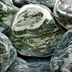 Green River Cobblestones (3-6cm)-(13-25cm) 1200kg Big Bag - Processed & Natural Pebbles & True Cobblestones
