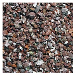 Red Gravel Mineral 1100kg Big Bag - Decorative Gravels for Garden & Landscape