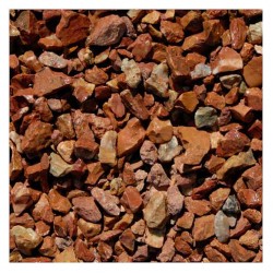 Terracotta Gravel Mineral 1100kg Big Bag - Decorative Gravels for Garden & Landscape