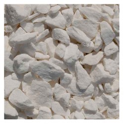 Thasos White Gravel Mineral 1500kg Big Bag - Decorative Gravels for Garden & Landscape