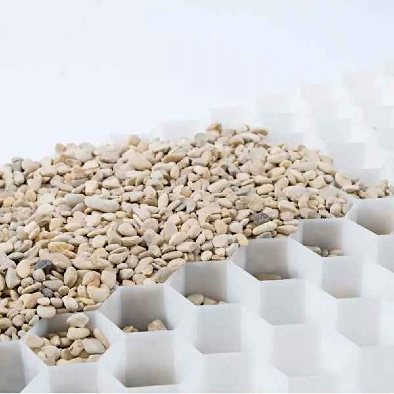 ECCOgravel Πλαστική Γεωκυψέλη Χαλικιού-Βότσαλου-Ψηφίδας 120x80x2cm Υδατοπερατή με Γεωύφασμα ECCO - Κυψελωτά Δάπεδα-Γεωκυψέλες