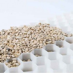 ECCOgravel Πλαστική Γεωκυψέλη Χαλικιού-Βότσαλου-Ψηφίδας 120x80x2cm Υδατοπερατή με Γεωύφασμα ECCO - Κυψελωτά Δάπεδα-Γεωκυψέλες