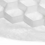 ECCOgravel Πλαστική Γεωκυψέλη Χαλικιού-Βότσαλου-Ψηφίδας 120x80x2cm Υδατοπερατή με Γεωύφασμα ECCO - Κυψελωτά Δάπεδα-Γεωκυψέλες