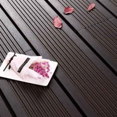 Outdoor Anthracite Bamboo Decking 2x14x185cm Carbonized-REBO - Natural Materials for Decks