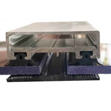 Aluminum Profile for Polycarbonate Sheet Installation 600cm - Connection Systems for Polycarbonates