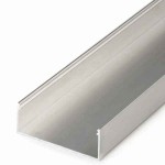 Aluminium Cover Pressuer Plate 600cm-Connection Systems Aluminium Cover Pressuer Plate 600cm - Connection Systems for Polycarbonate Sheets