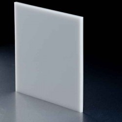 Polycarbonate Sheet 3mm Solid Opal-Polymer Sheets Polycarbonate Sheet 3mm Solid Opal - 2-Sided UV Protection Polymer Sheets