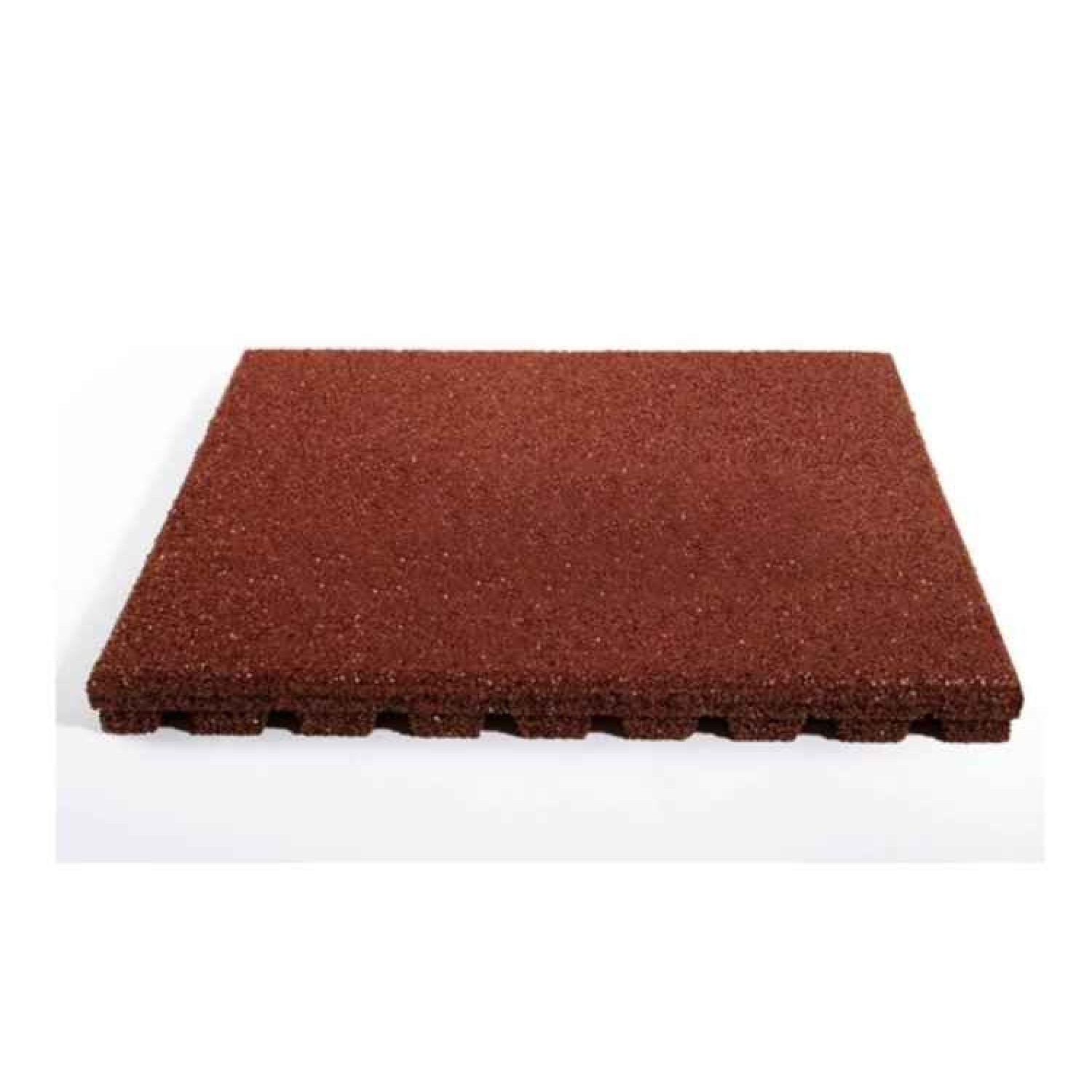 Rubber Tile Red 40mm/50 x 50cm Rubber Tile Red 40mm/50 x 50cm | Kipogeorgiki