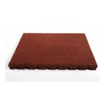 Rubber Tile Red 40mm/50 x 50cm Rubber Tile Red 40mm/50 x 50cm | Kipogeorgiki