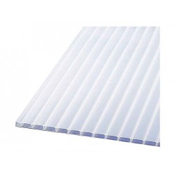 Polycarbonate Sheet 10mm Honeycomb Opal-Polymer Sheets Polycarbonate Sheet 10mm Honeycomb Opal - Twin Wall Polymer Sheets