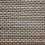 Bamboo Roller Blind Caramel with Brown Stripe 80x180cm Bamboo Roller Blind Caramel with Brown Stripe & Roll-Up 100x200cm - Roller Blinds