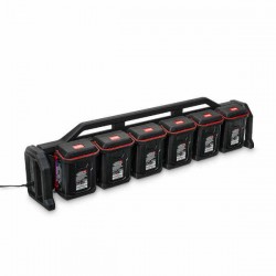 Toro 60V Max Flex-Force 6-Pod Charger - Accessories For Rechargeable Li-Ion Batteries Toro 60V Max Flex-Force 6-Pod Charger