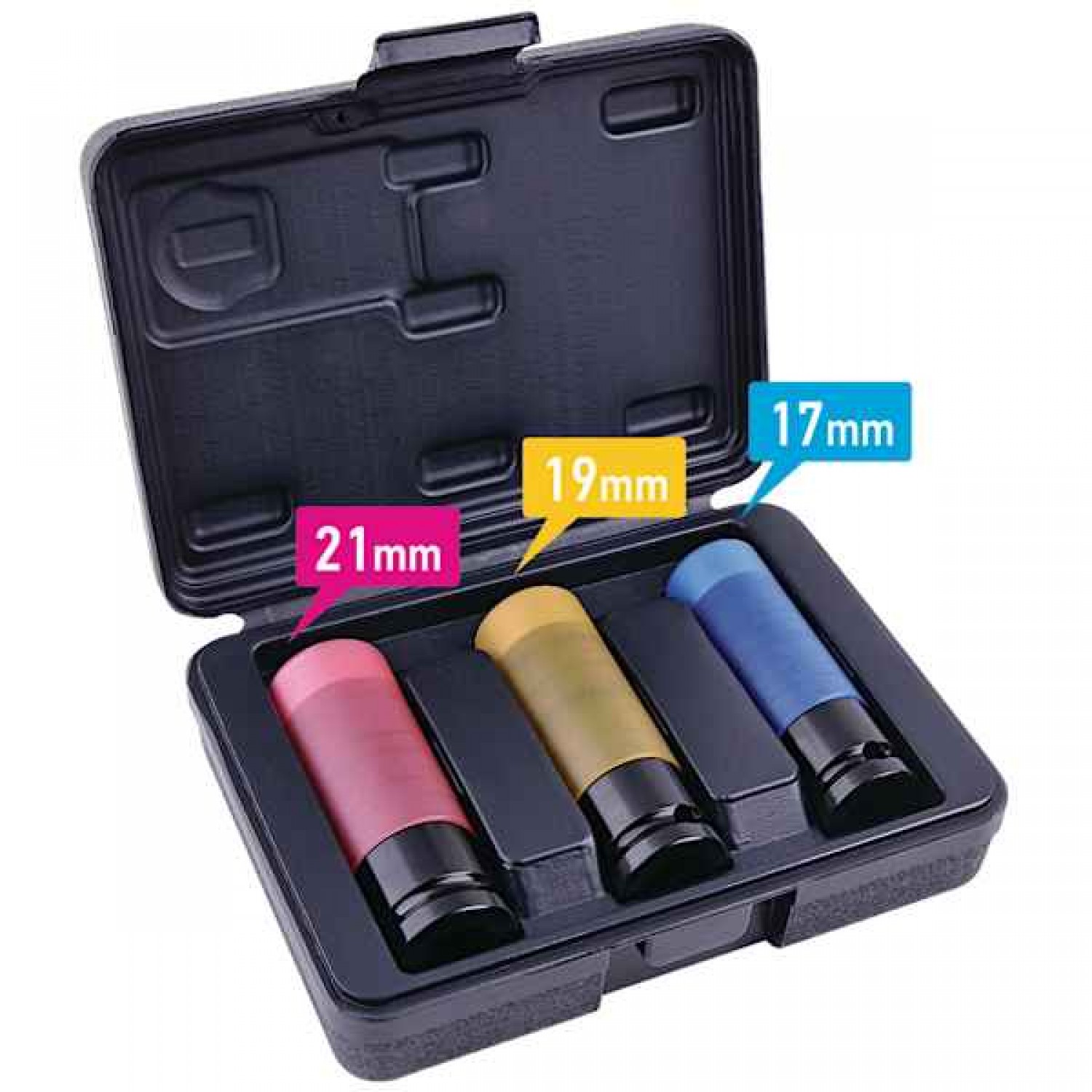 Καρυδάκι Αέρος Εξάγωνο 1/2" Σετ 3τμχ 17, 19, 21mm 71062 Καρυδάκι Αέρος Εξάγωνο Καρέ 1/2" Σετ 3τμχ 17, 19, 21mm Benman 71071 - Εξάγωνα Καρυδάκια Αέρος