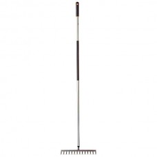 Τσουγκράνα Εργονομική Μεταλλική 38cm 700g Fiskars Ergonomic™ - Τσουγκράνες Κήπου & Έργου