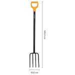 Fiskars Solid D Digging Fork 18 cm 1660 g with 4 Tines - Forks Hand Tools