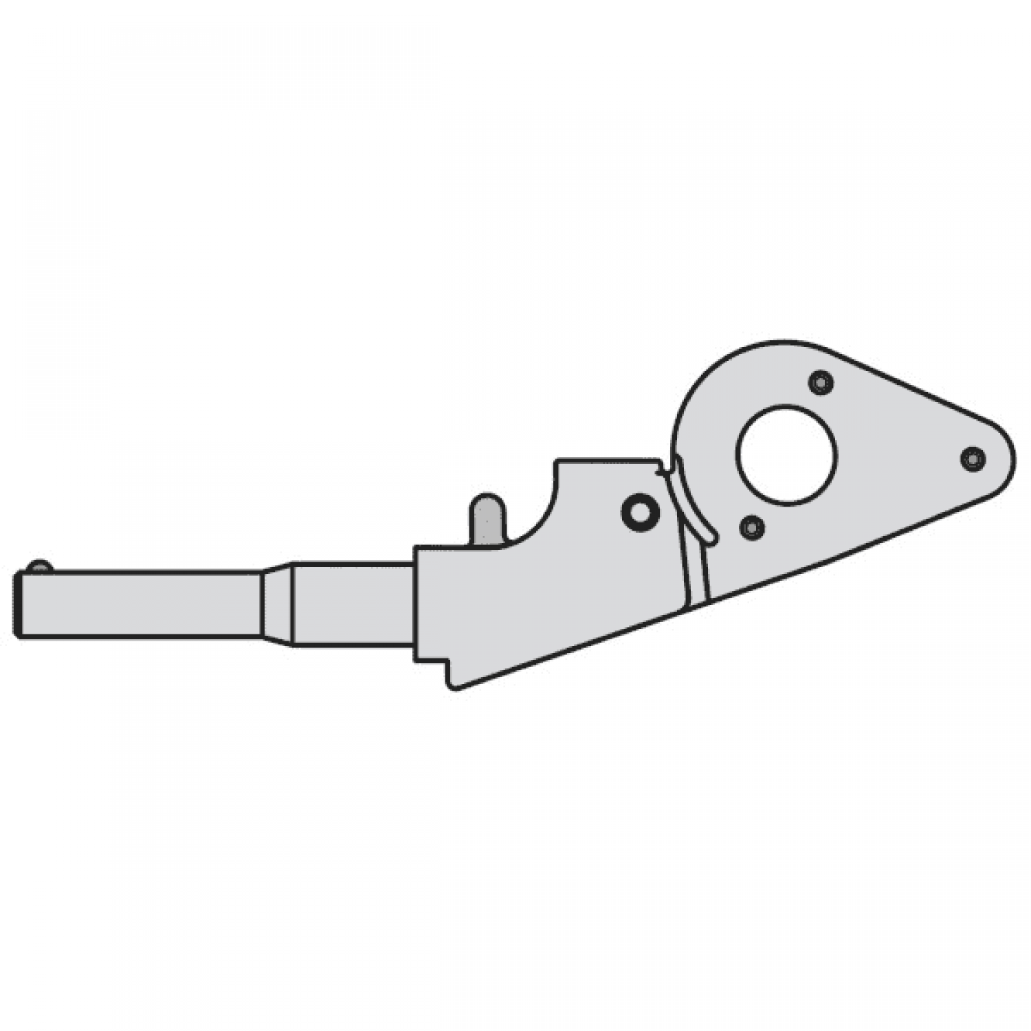 Felco 10/1 Complete Handle Without Blade-Genuine Pruner Spare Parts - Pruning Shears Spare Parts-Replacements