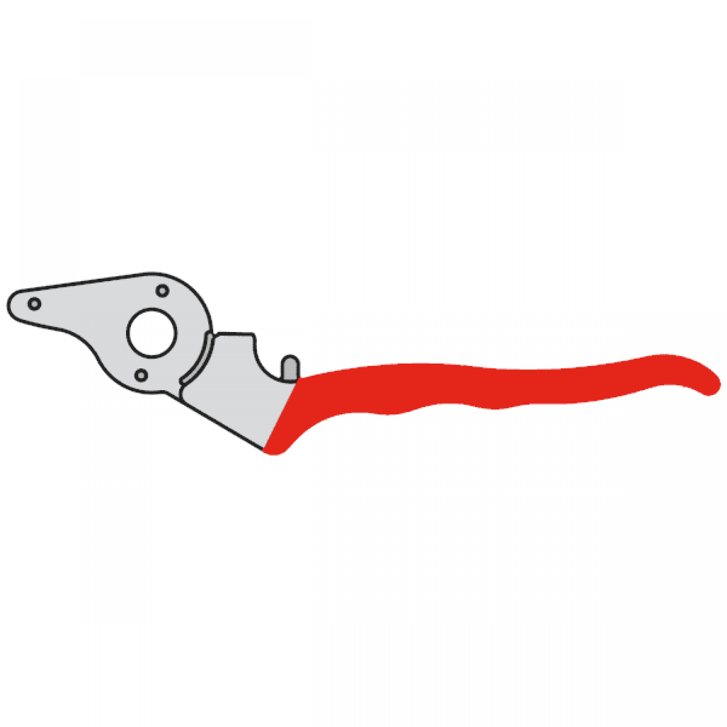 Felco 4C&H/1 Handle Without Blade-Genuine Pruner Spare Parts - Pruning Shears Spare Parts-Replacements
