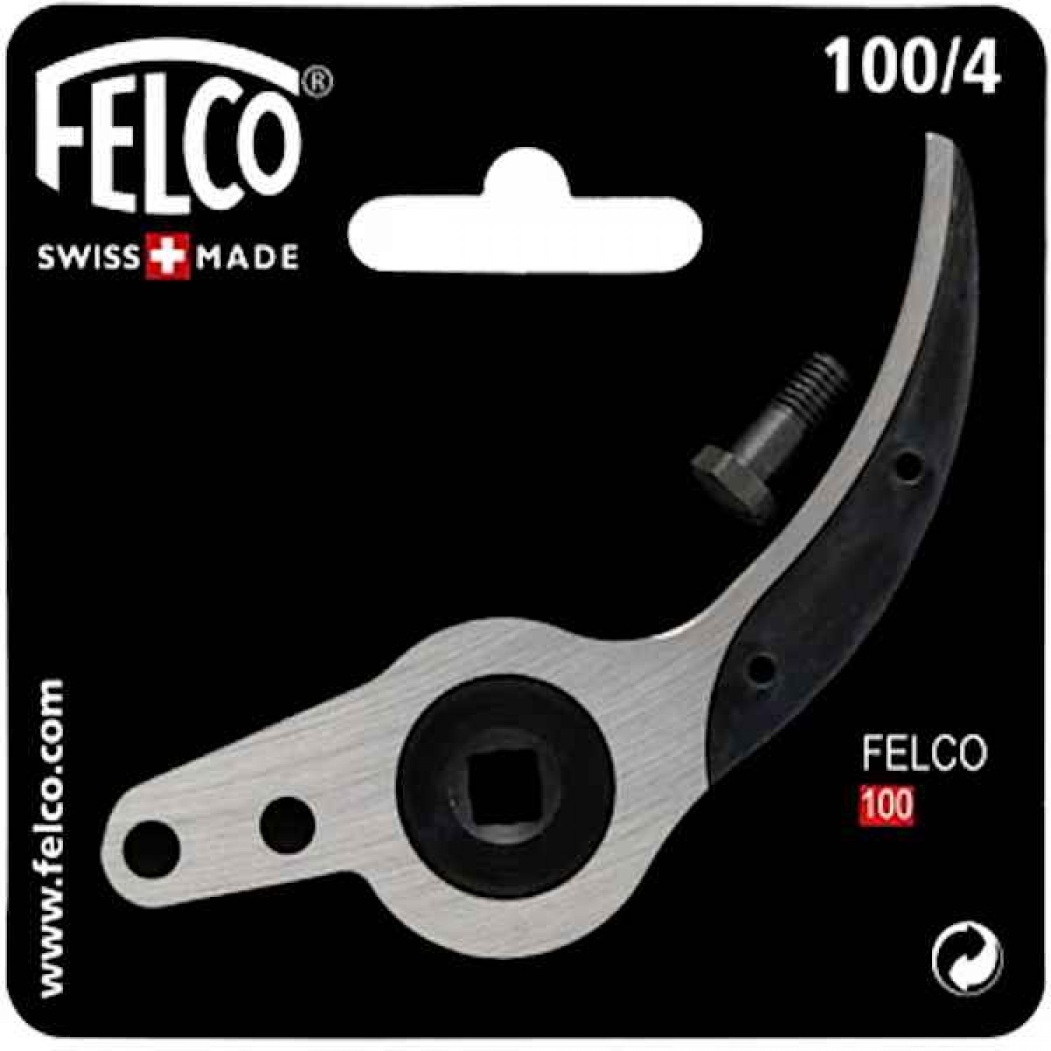 Felco 100/4 Anvil Blade With Screw-Genuine Pruning Shears Spares - Original Pruner Replacement Parts-Replacements