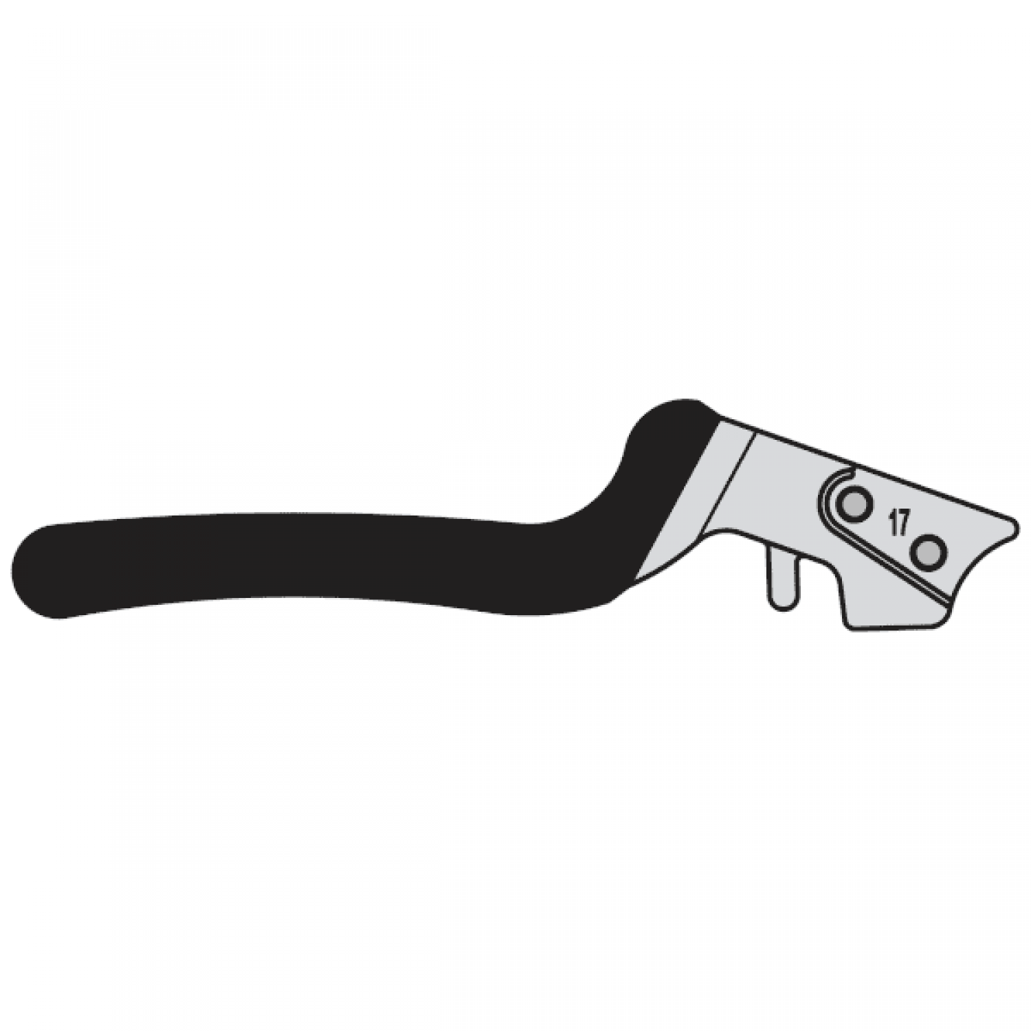 Felco 17/2 Handle Without Anvil-Blade-Genuine Pruner Spare Parts - Pruning Shears Spare Parts-Replacements
