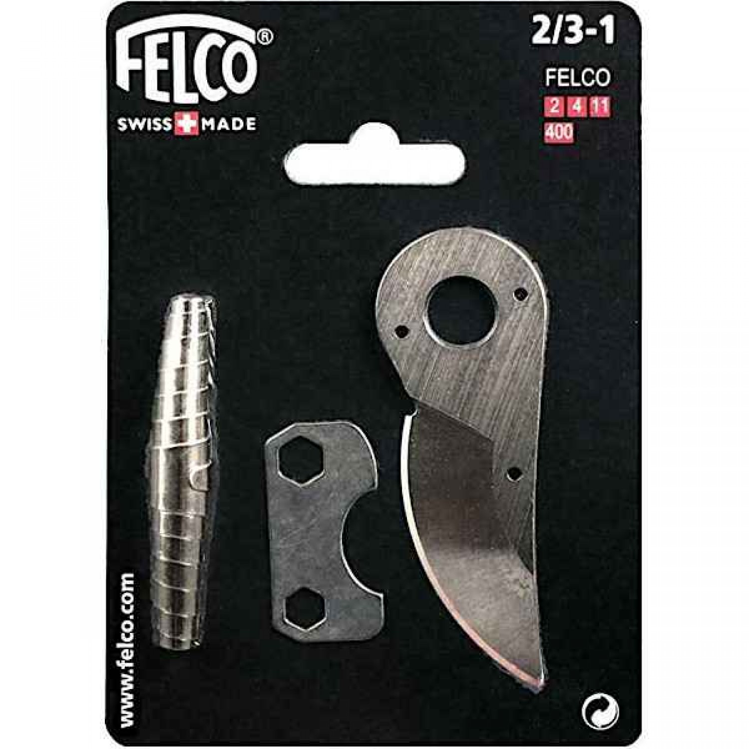 Felco 2/3-1 Kit Blade, Spring, Adjustment Key-Genuine Pruners Spare Parts - Pruning Shears Spare Parts-Replacements