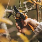 FISKARS PowerGear X P961 22.2cm Pruner - Bypass Garden Pruners
