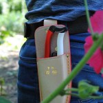 OKATSUNE 108 Leather Holster with Belt Loop for Pruners-Shears - Holsters for Shears-Secateurs-Pruners